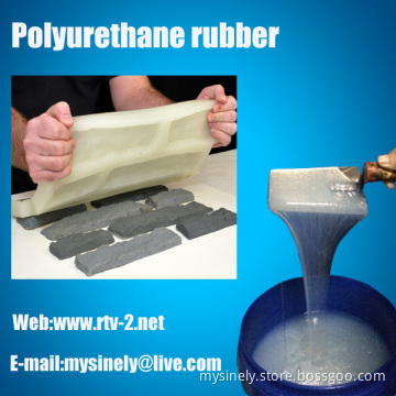 polyurethane liquid rubber make molding for plaster and concrete products